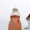 Long Point Lighthouse Crow Head NL Canada Royalty Free Stock Photo