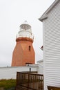 Long Point Lighthouse Crow Head NL Canada Royalty Free Stock Photo