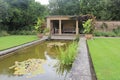 The Long Pond At Tintinhull, Somerset, England, UK Royalty Free Stock Photo