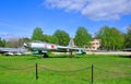 Long-range missile carrier bomber Tu-16K in the Air Force Museum in Monino. Moscow Region, Russia