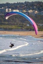 Paragliding in Sydney Royalty Free Stock Photo