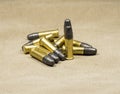 Long rifle Rimfire Ammunition Royalty Free Stock Photo