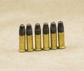 Long rifle Rimfire Ammunition Royalty Free Stock Photo