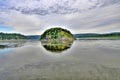 The river Yenisei in Russian Syberia Royalty Free Stock Photo