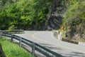 Long road ahead landscape on mountain Royalty Free Stock Photo