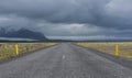 Long Road Iceland Royalty Free Stock Photo