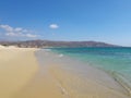Plaka beach, Greece Royalty Free Stock Photo