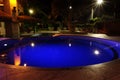 Long Shot of Circular Swimming Pool in Soulthern Brazil Royalty Free Stock Photo