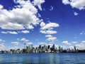 Downtown Toronto CN Tower Long Shot from Toronto Island