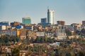 Kigali downtown Royalty Free Stock Photo