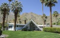 Long Shot of Swiss Miss House in Palm Springs Royalty Free Stock Photo