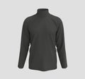 Long-sleeve turtleneck shirt mockup isolated on white