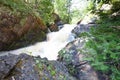 Long Slide Falls, Marinette County, Wisconsin June 2020 on the North Branch Pemebonwon River