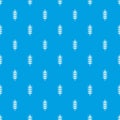 Long spica pattern seamless blue