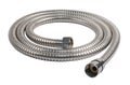 Long Stainless Steel Flexible Shower Hose. Chrome Metal Shower Bathroom Pipe Hose.