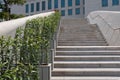 Long staircase, Dongdaemun design plaza, Seoul Royalty Free Stock Photo