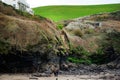 The long stairs that lead to Al and Burt Large`s restaurant in t.v. show Doc Martin.