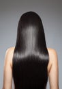 Long straight hair Royalty Free Stock Photo