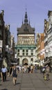 Long street and Golden Gate in Gdansk