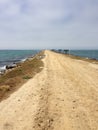 Long stretch out to the sea Royalty Free Stock Photo