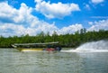 Long-tail boat in action, Thailand