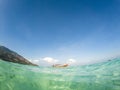 long tail boat in Andaman sea -Thailand holiday concept Royalty Free Stock Photo