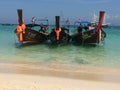 Long Tail Boat, Bamboo Island, Thailand Royalty Free Stock Photo