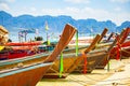 Boats in Thailand Royalty Free Stock Photo