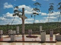 Long Tan battlefield memorial cross