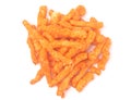 Long and Thing Crunchy Orange Cheesy Chips