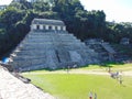 The ancient Palenque in Mexico Royalty Free Stock Photo