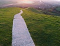 The Long Walk Royalty Free Stock Photo