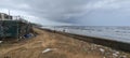 Promenade along the sea shore