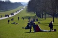 The Long Walk, Windsor Great Park, England, UK Royalty Free Stock Photo