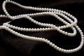 Long White Pearl String