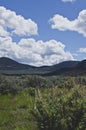 A long wide open view of the utah landscape