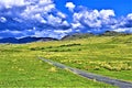 The Long and winding road, near Wasdale Head, Lake District, North West, England. Royalty Free Stock Photo