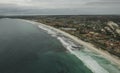 Long and wonderful beaches, Recreio dos Bandeirantes beach, Rio de Janeiro Brazil Royalty Free Stock Photo