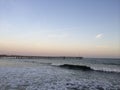 Long Wooden Pier, Ventura, CA Royalty Free Stock Photo