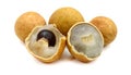 Longan - exotic fruit. Royalty Free Stock Photo