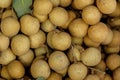 Longan fruit from farmers to be marketed.