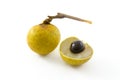 Longan isolated Royalty Free Stock Photo