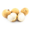 Longan isolated - exotic fruit