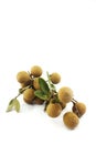 Longan isolated Royalty Free Stock Photo