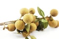 Longan isolated Royalty Free Stock Photo