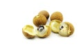 Longan isolated Royalty Free Stock Photo