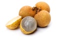 Longan macro Royalty Free Stock Photo