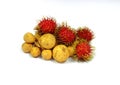 Longan and rambutan fruit form Thailand