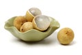 Fresh Longan - Thai fruit Royalty Free Stock Photo