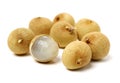 Fresh Longan - Thai fruit Royalty Free Stock Photo